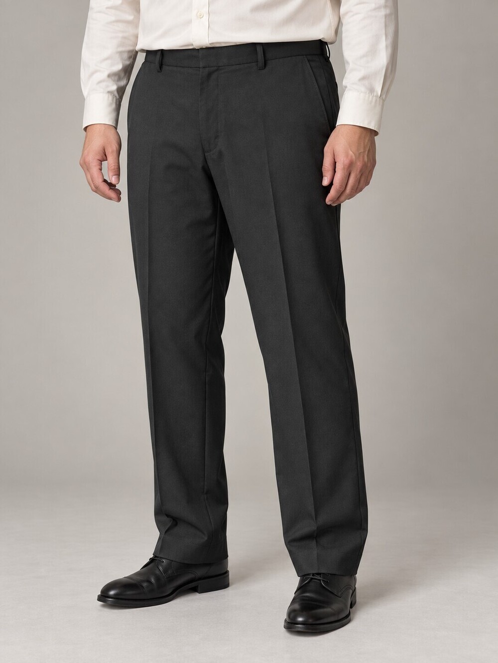 OOBE Men's Gray Minimalist Dress Pants 40/30